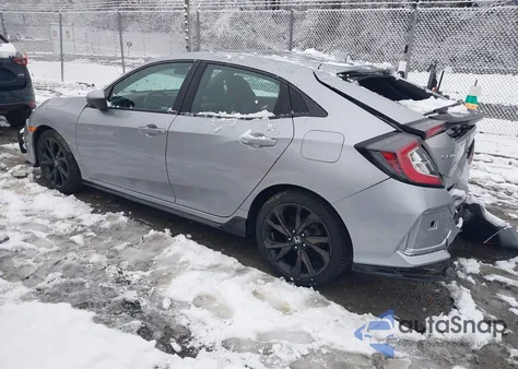 2019 Honda Civic Sport from USA, damaged, VIN SHHFK7G48KU215005